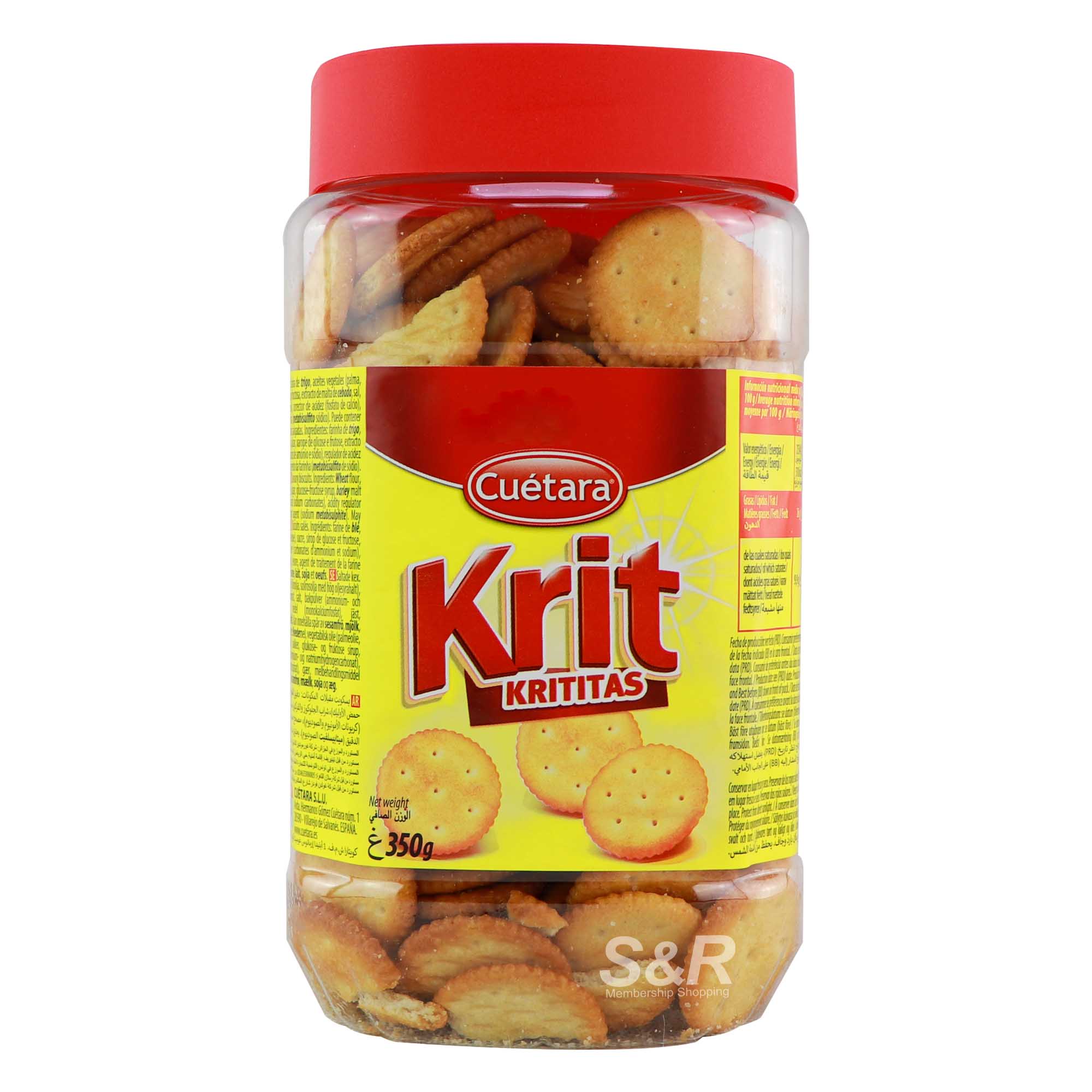 Cuetara Krit Krititas Crackers 350g Cuetara Krit Krititas Crackers 350g